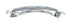 Genuine Sterling Silver Patterned Navajo Hair Barrette JX131030
